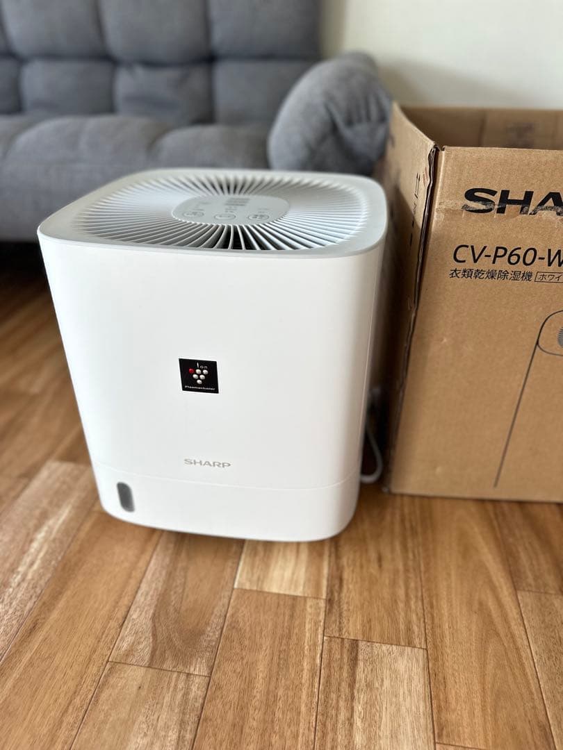 SHARP CV-P60-W 除湿機 ホワイト