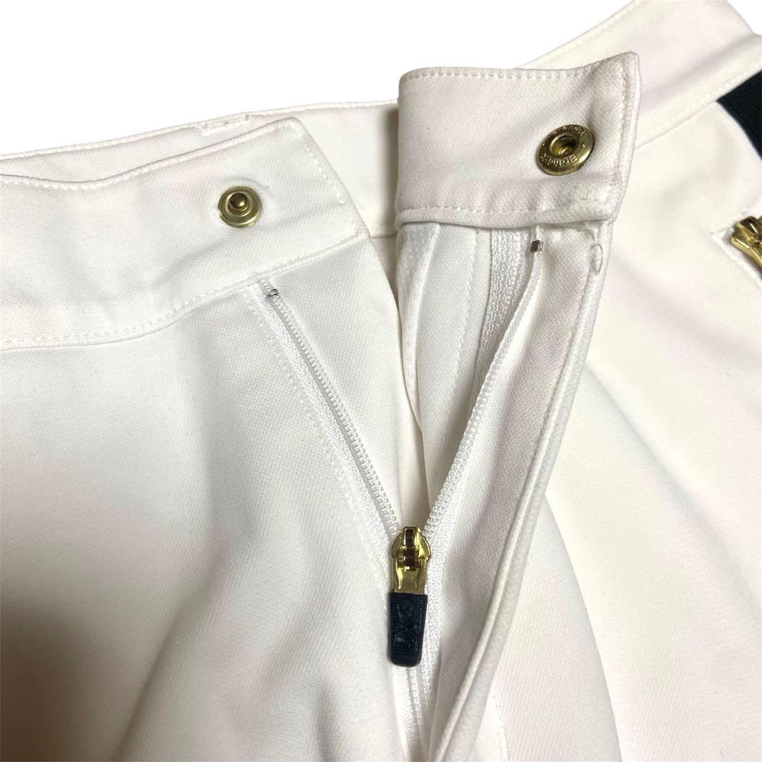 【美品】MARK&LONA マークアンドロナ　サイドロゴ　ゴルフスカート 40