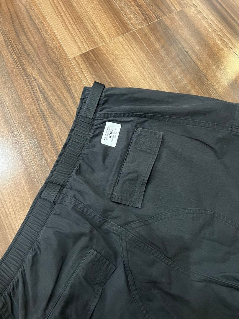 h*a様 WTAPS TRACKS TROUSERS ブラック 03 ダブルタッ
