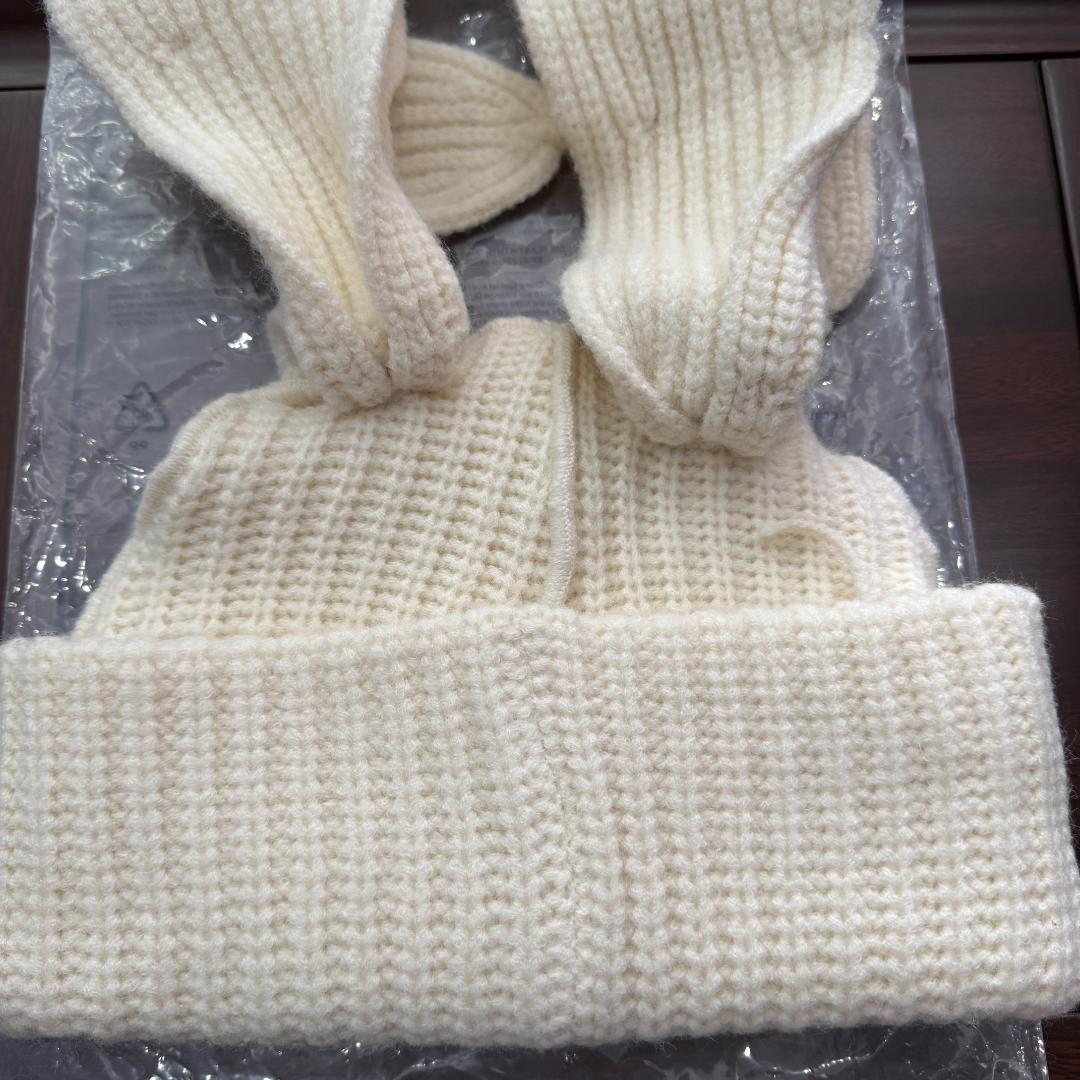 CHARLES JEFFREY LOVERBOY クリーム ニット帽