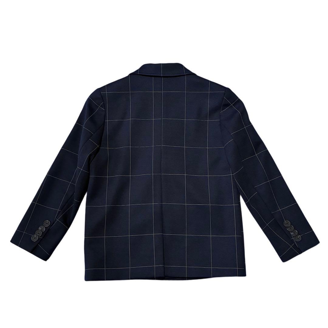 美品 ザラ キッズ 男の子 スーツ フォーマル 4点セット チェック 卒園 入学