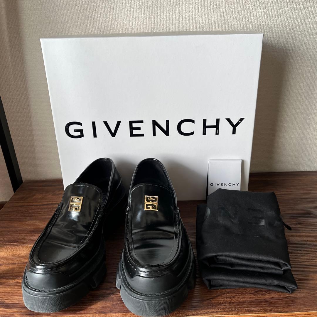 【美品！！】GIVENCHY TERRA LOAFERS ブラック サイズ37