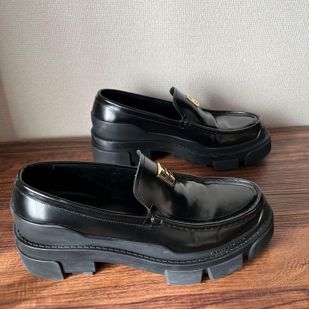 【美品！！】GIVENCHY TERRA LOAFERS ブラック サイズ37