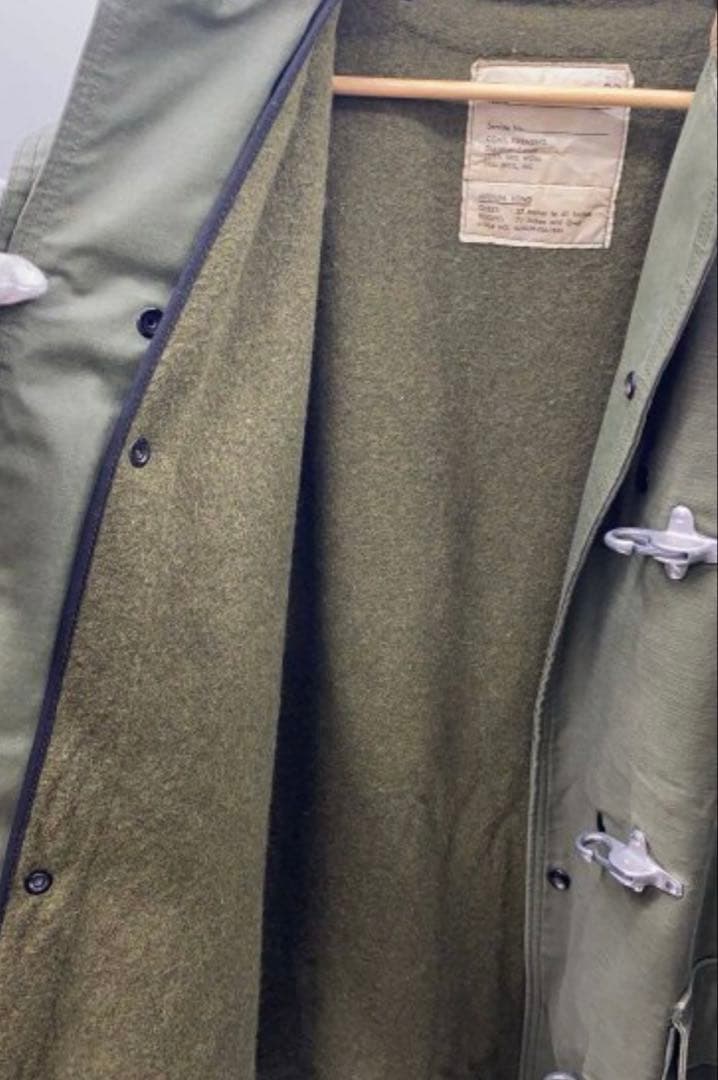 80s US ARMY アメリカ軍　ファイヤーマン　コート　ジャケット M