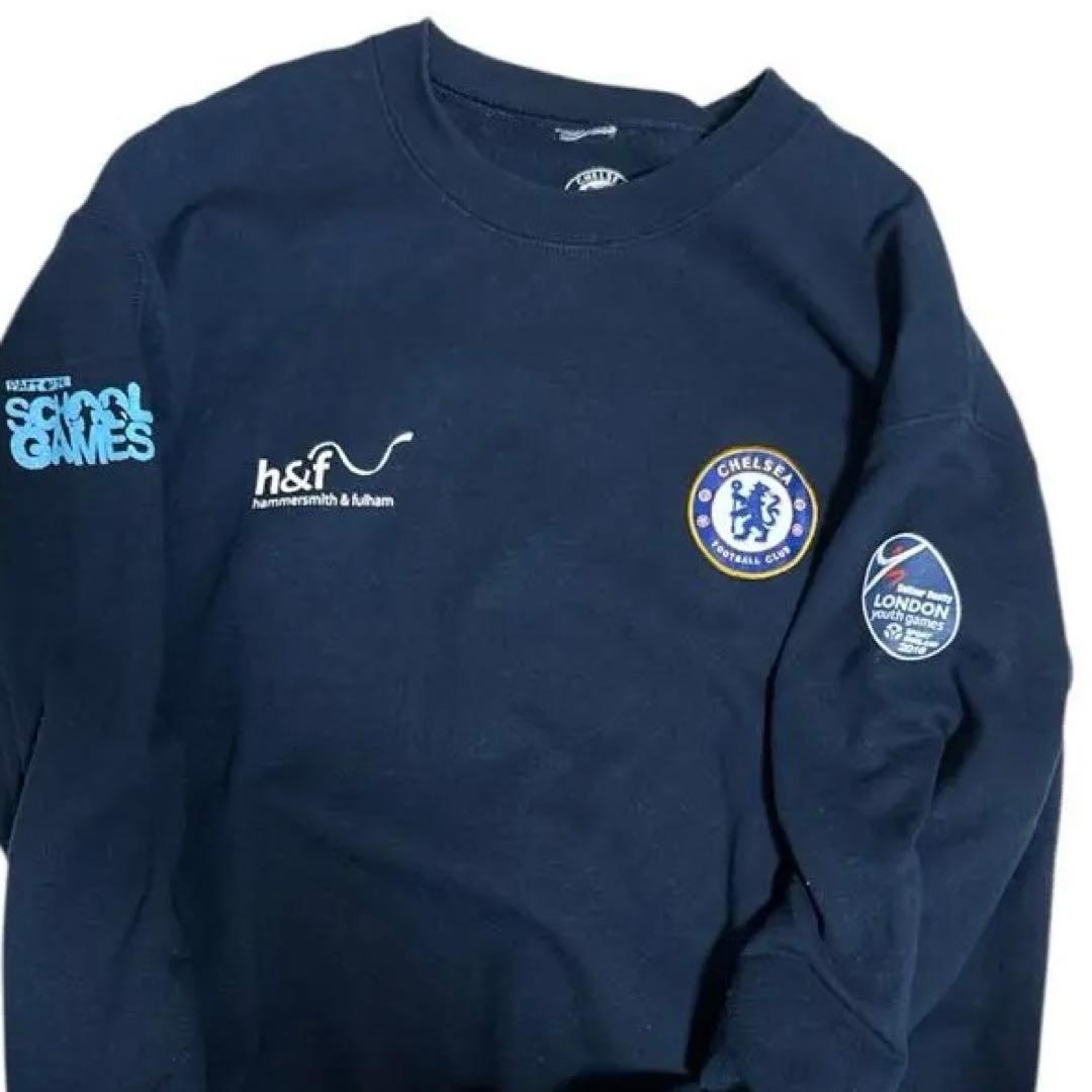 Chelsea FC トレーナー Mサイズ ネイビー
