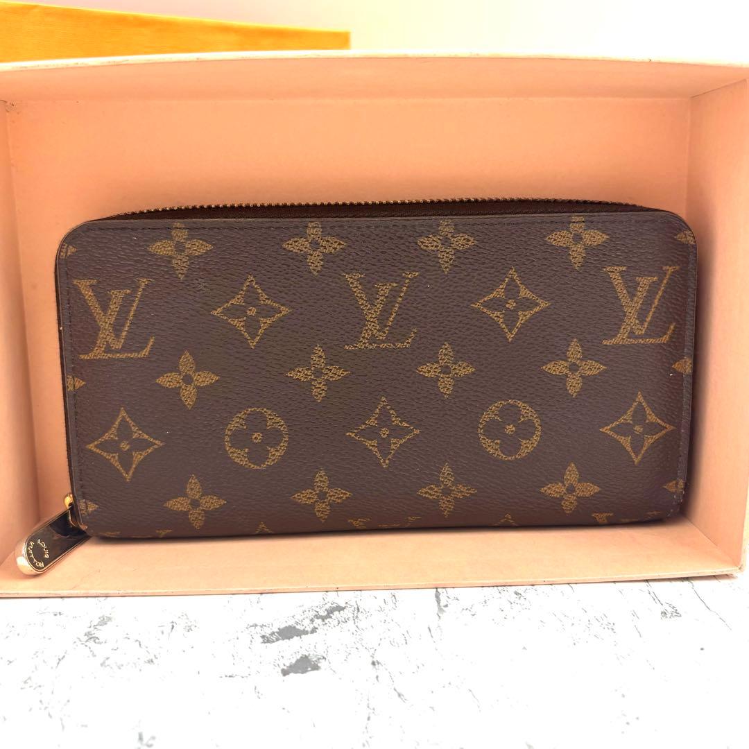 【極美品】 ルイヴィトン モノグラム ローズバレリーヌ ジッピーウォレット