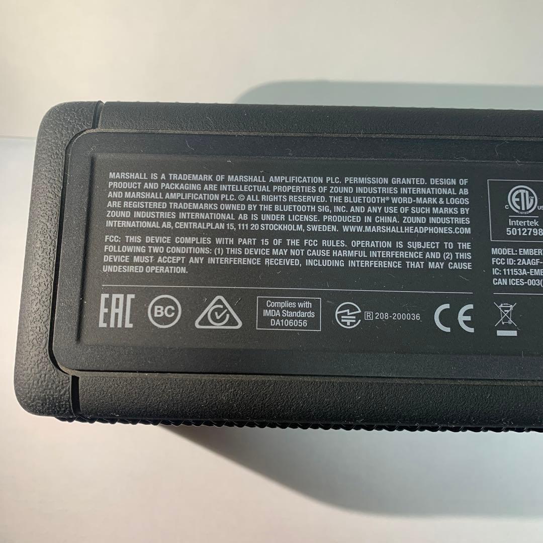 Marshall EMBERTON　ワイヤレス スピーカー Bluetooth✨️