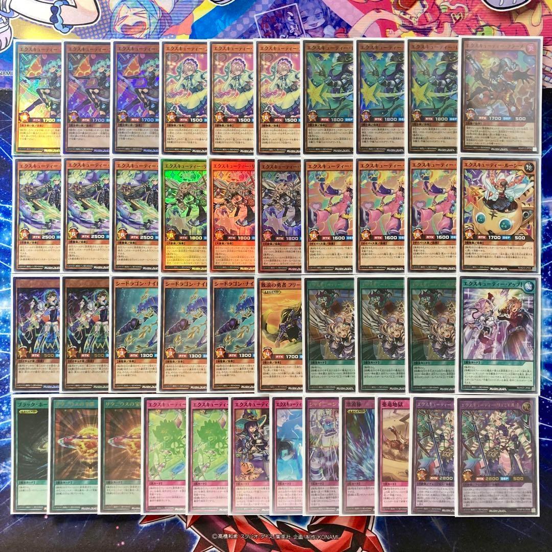 本格構築 【エクスキューティー】 デッキ&EX&二重スリーブ