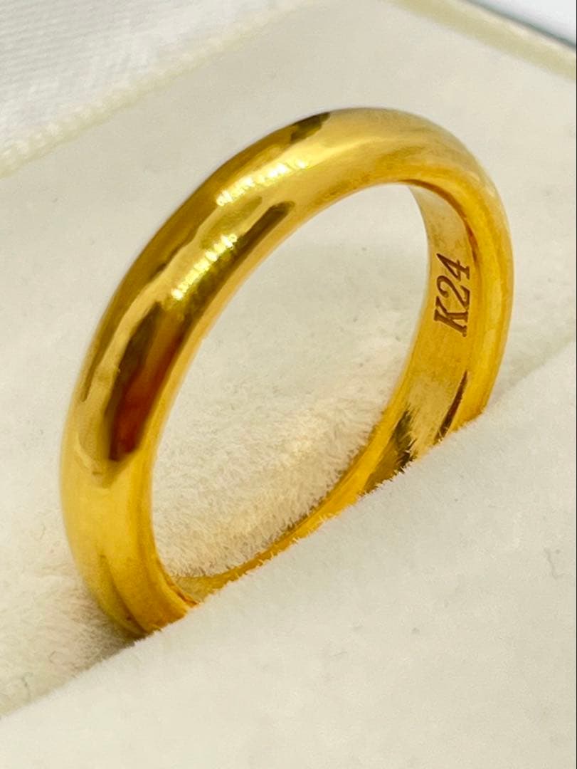 みーぽん　オーダー甲丸リング