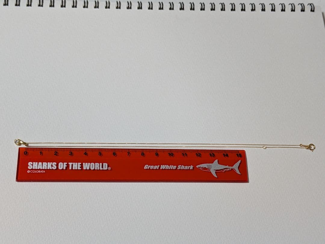 k18ネックレス　ダイヤモンド 0.1カラット 美品