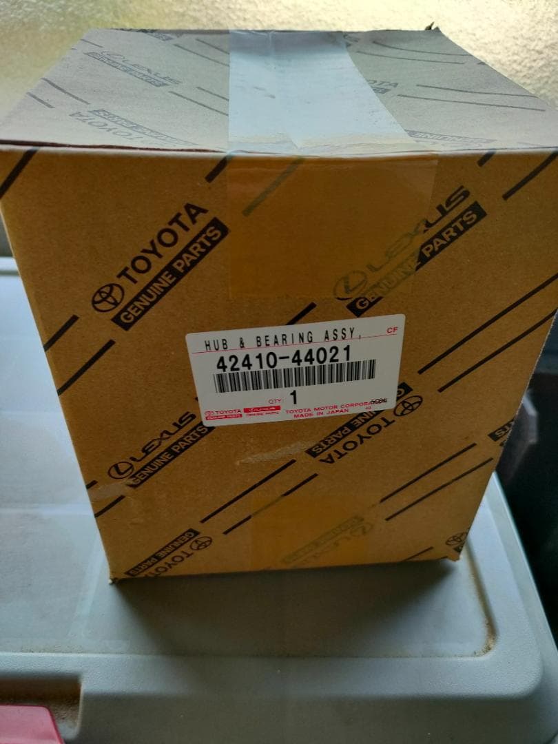 新品未開封　トヨタ純正　リア　ハブベアリング　42410-44021　2個セット