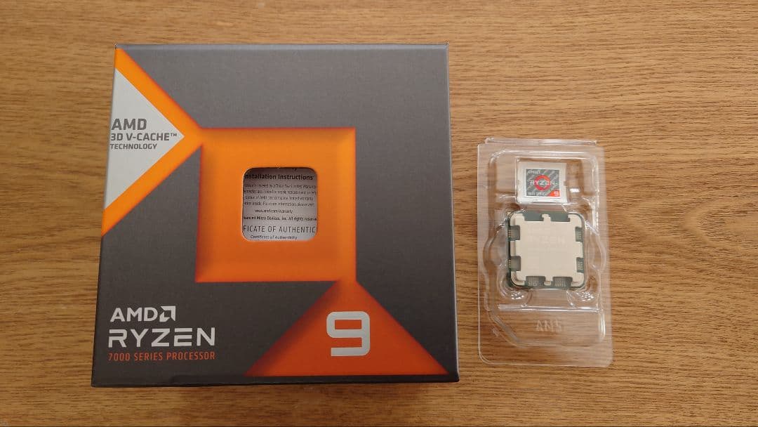 CPU AMD Ryzen 9 7900X3D