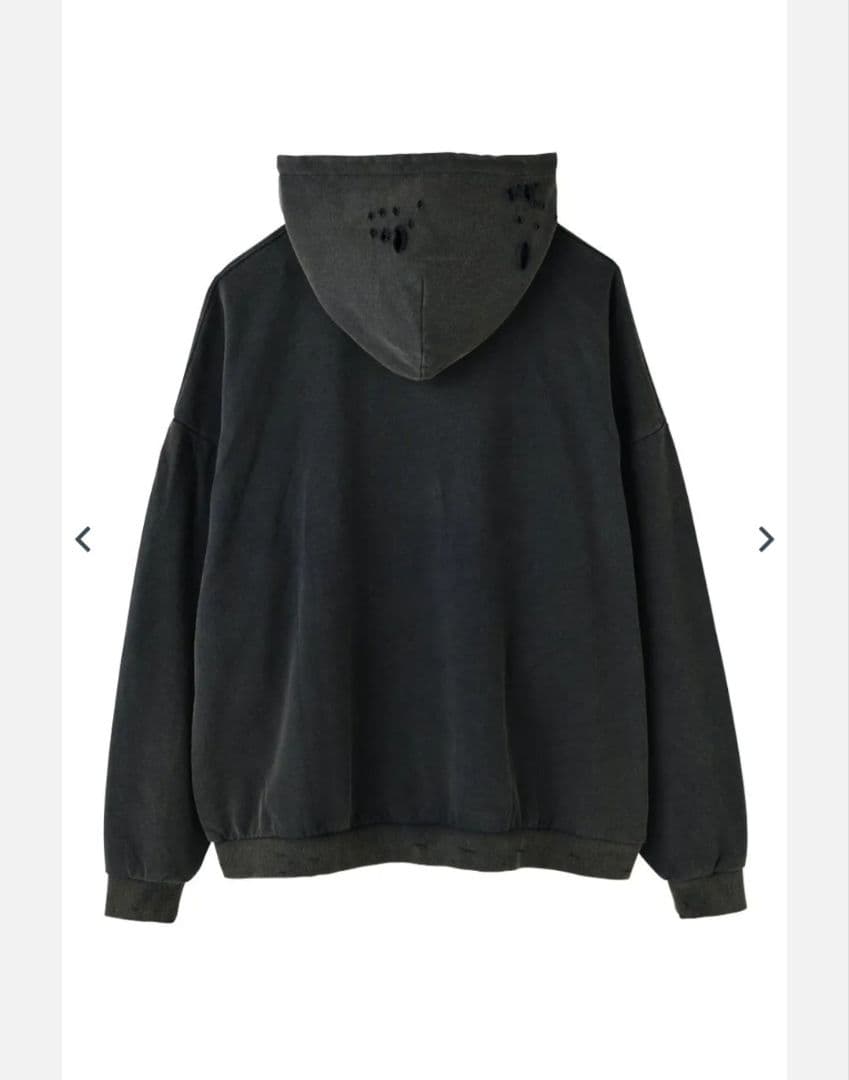 roy reflect overjoy 加工デニムパーカー roy lisa