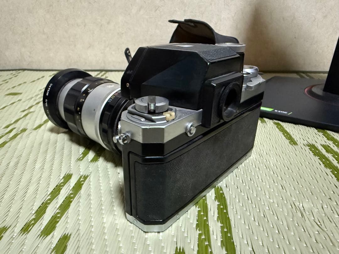 Nikon F 一眼レフカメラ Mikron 135mmレンズ