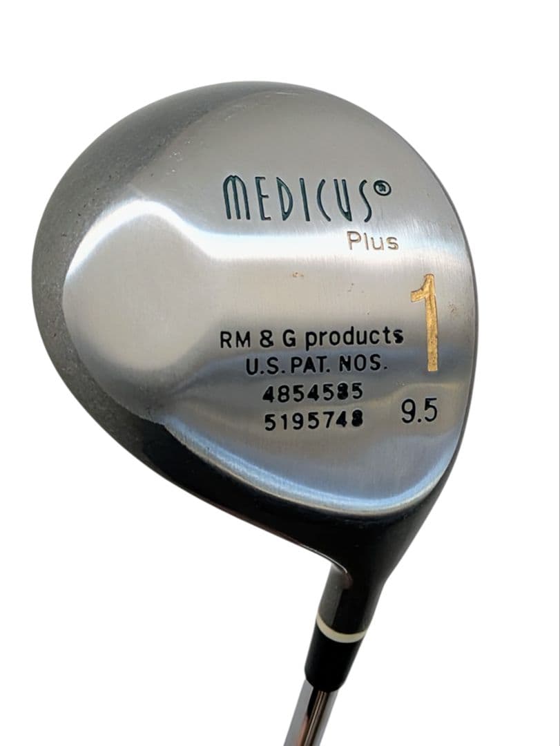 折れるシャフト スイング練習 MEDICUS Plus ドライバー 9.5°