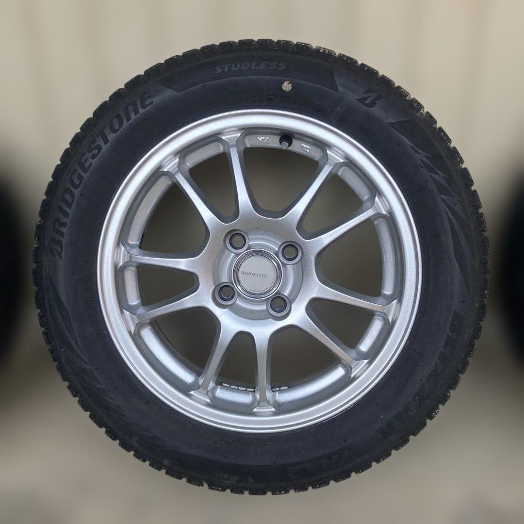 ブリザックBlizzakVRX2スタッドレスタイヤ15インチアルミホイールセット