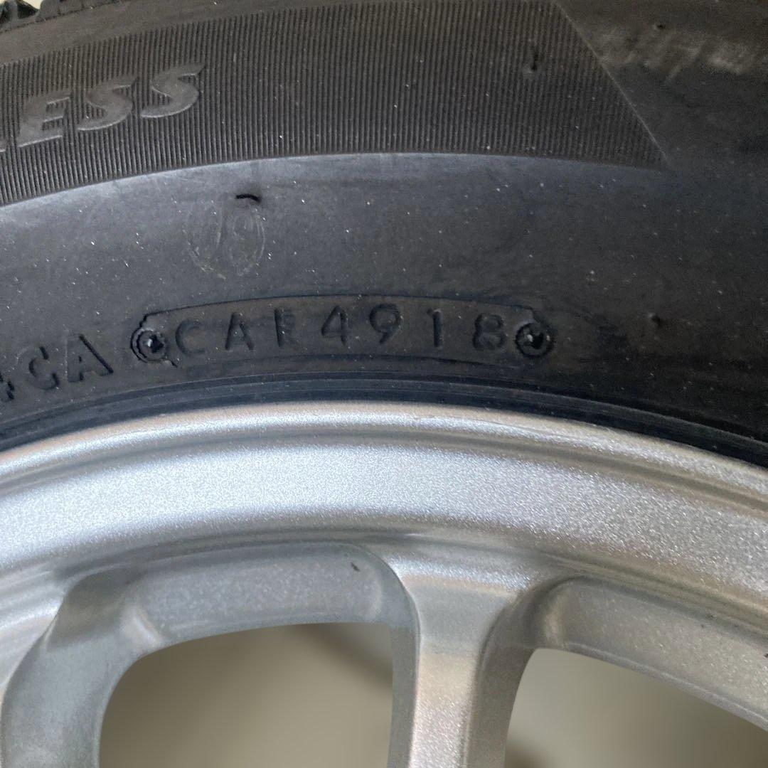 ブリザックBlizzakVRX2スタッドレスタイヤ15インチアルミホイールセット