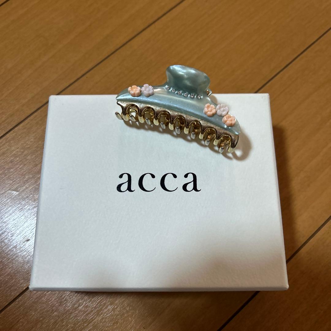 acca 花装飾 ヘアクリップ