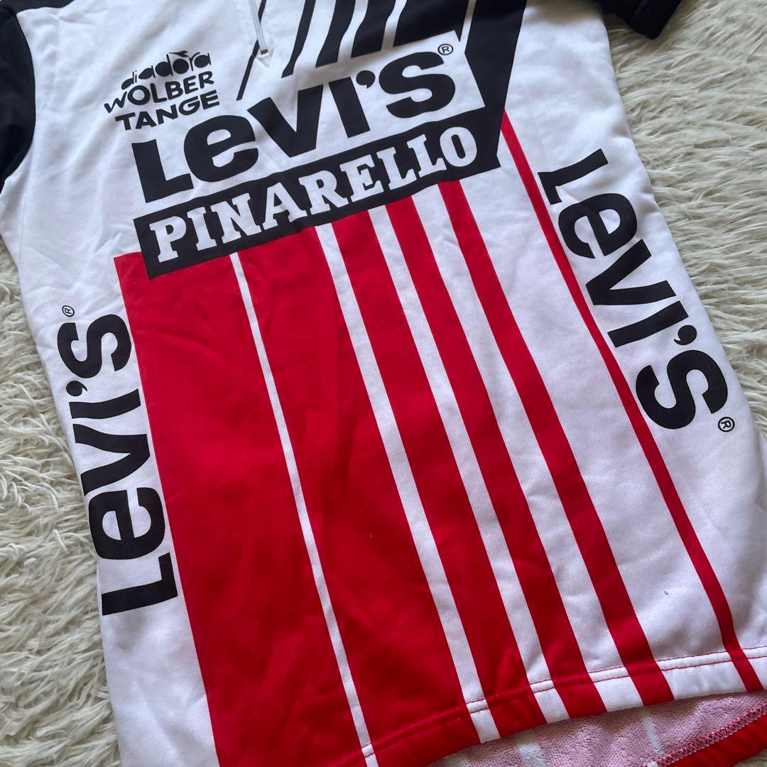 ヴィンテージ☆PINARELLO Levi's イタリー サイクリングウェア