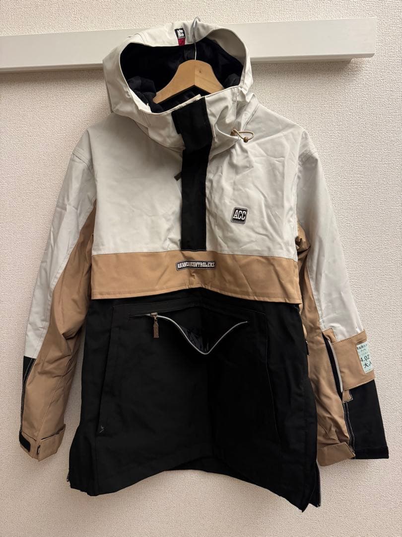 ACC スノーボードウェア フード付き