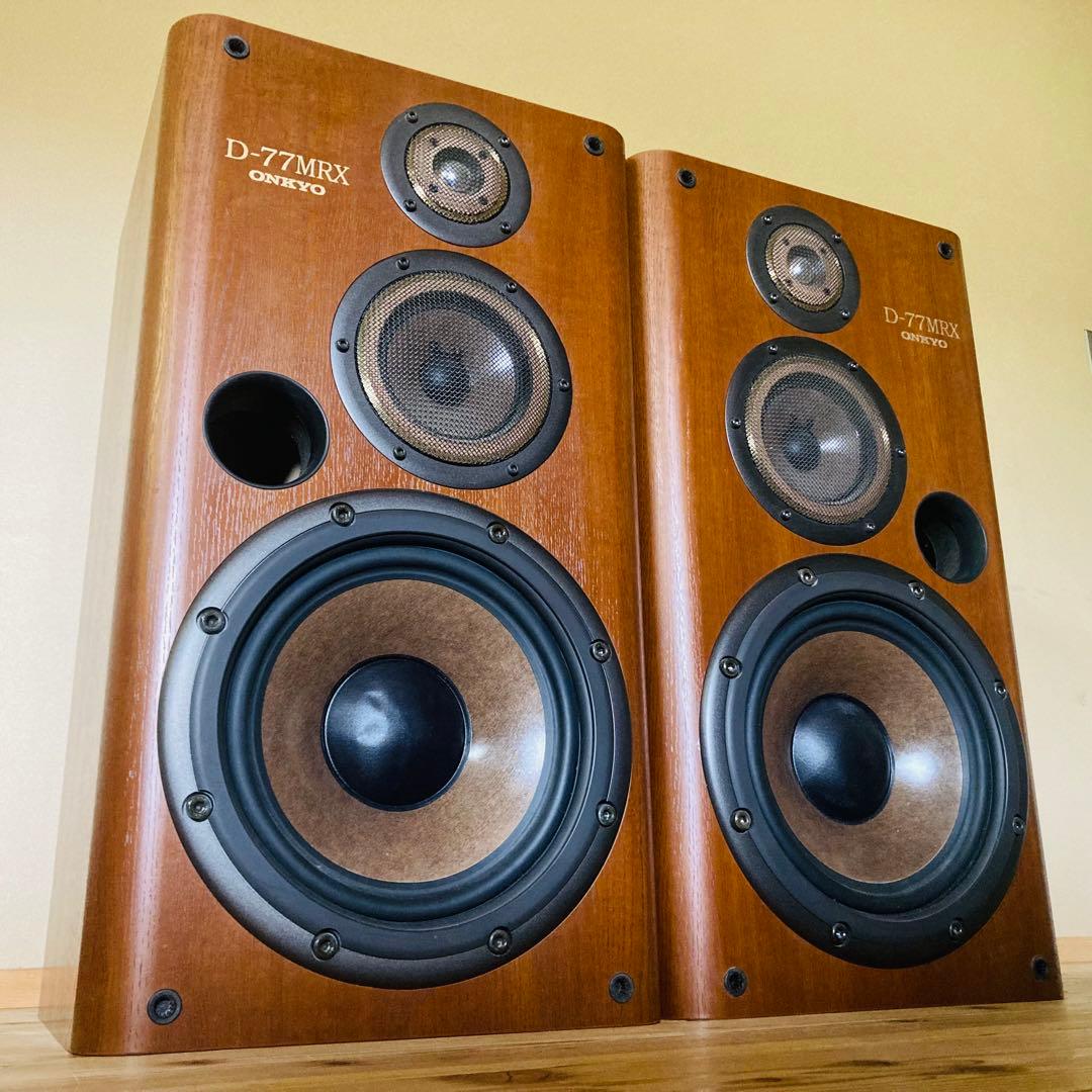 1本目　スピーカー ONKYO D-77MRX オーディオ機器 動作確認済み