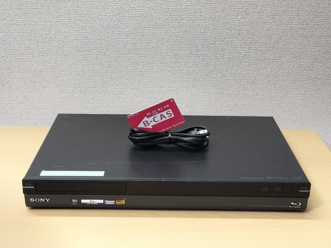 ソニー ブルーレイレコーダー 「BDZ-AT900」 動作品①