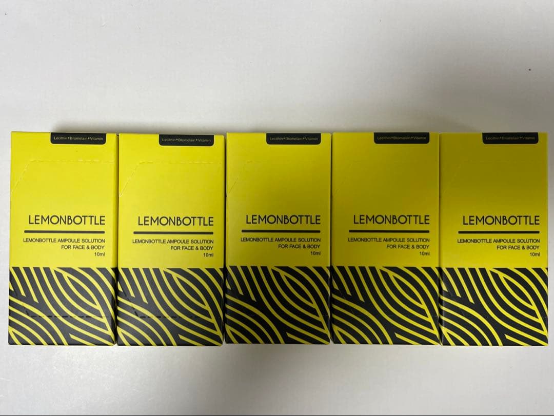 【韓国で話題沸騰】レモンボトル5本　ホームケアは塗るだけでOK