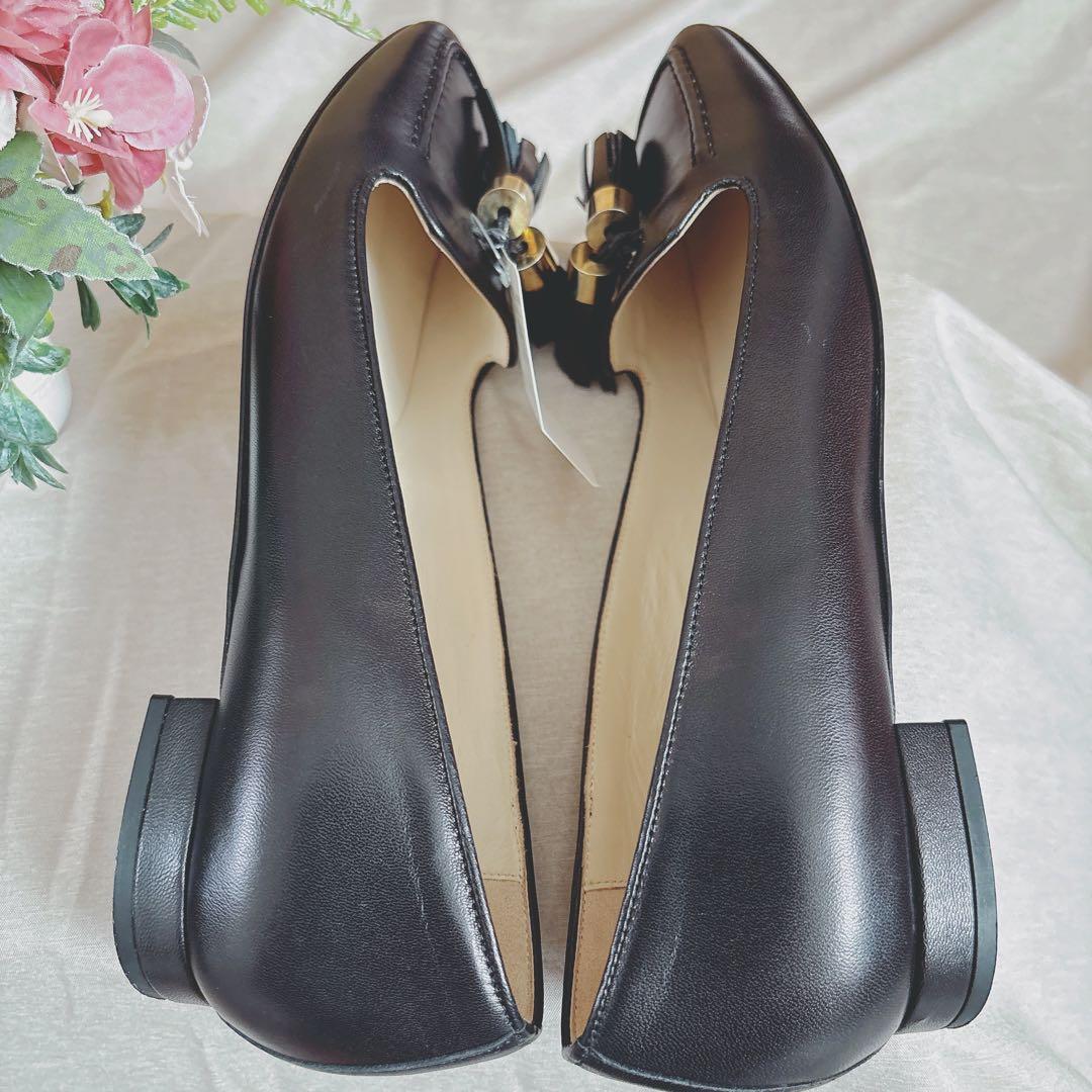 【新品】 SabrinaMartone タッセルローファーフラットパンプス