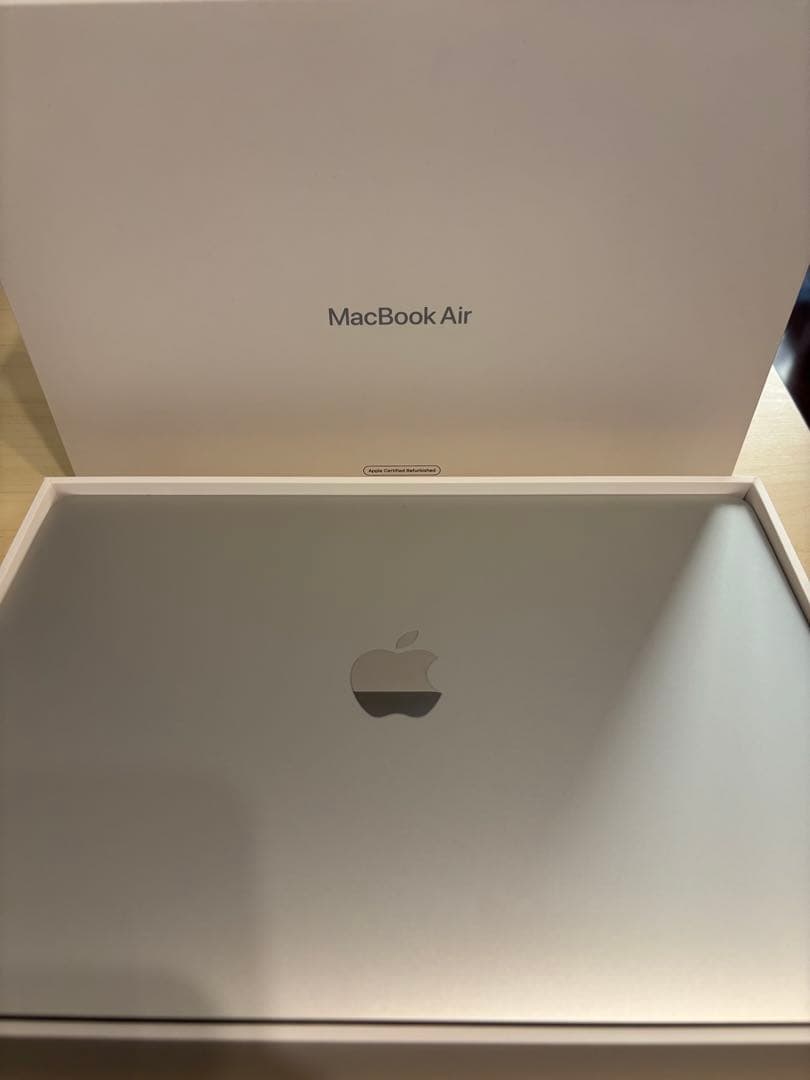 （美品）MacBook Air 13-inchシルバー （2020）