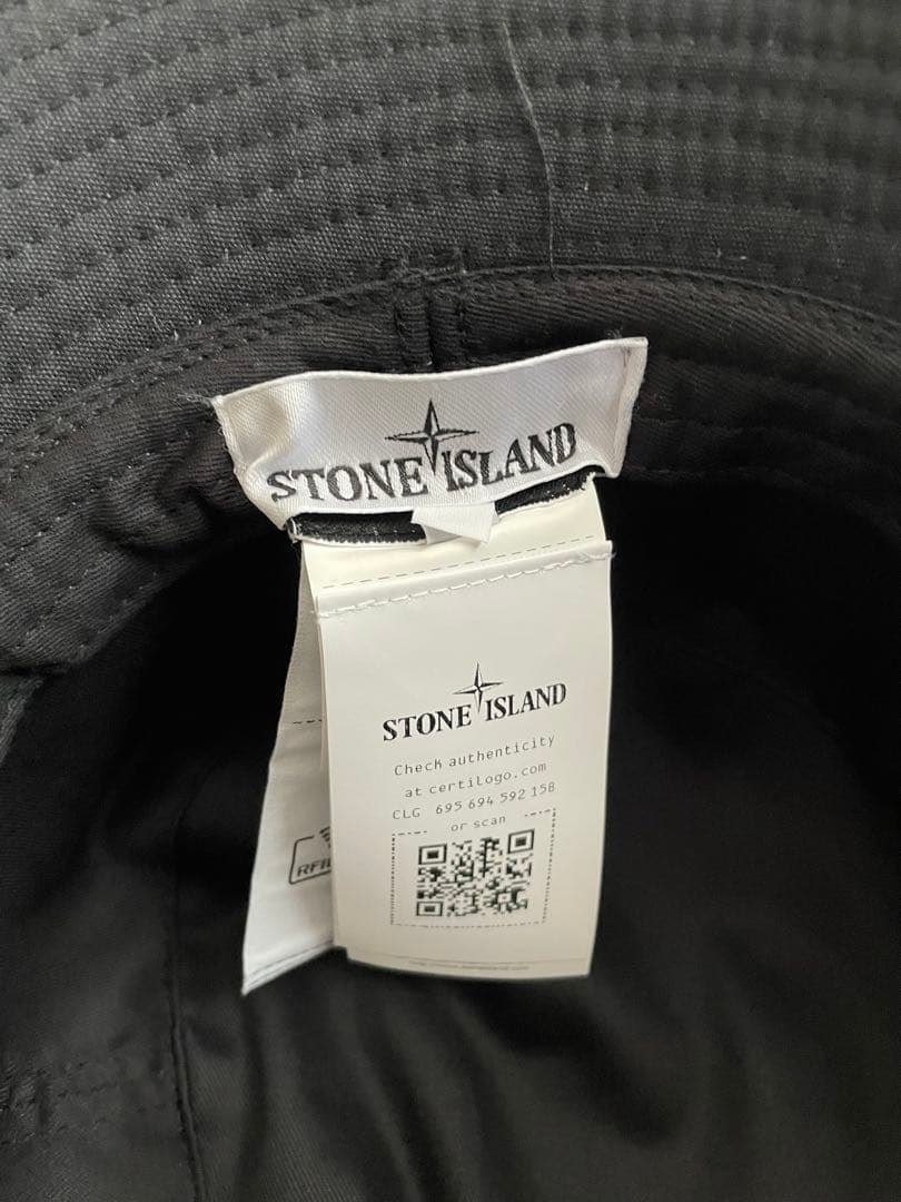 STONE  ブラック バケットハット