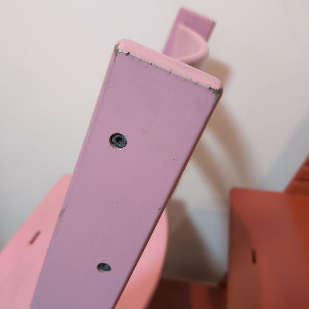 STOKKE ストッケのトリップ トラップ ピンク オレンジ