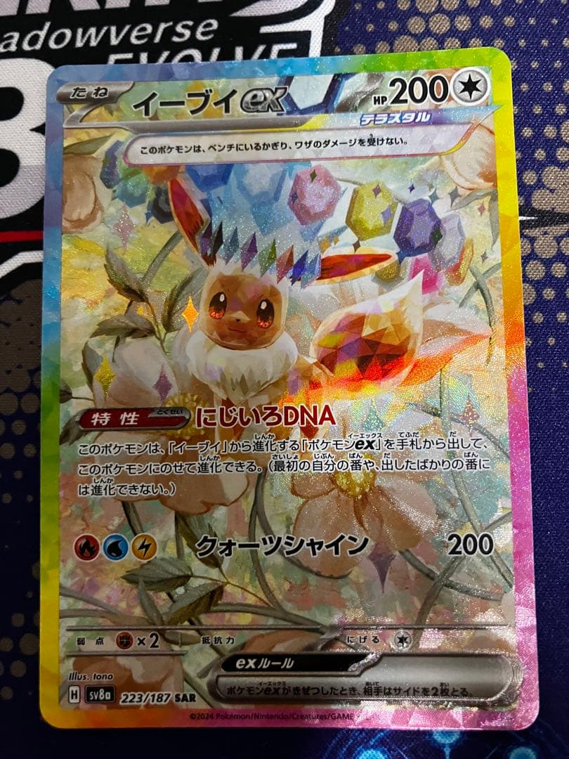 【お値引き中】 テラスタルフェスex イーブイex エーフィex SAR