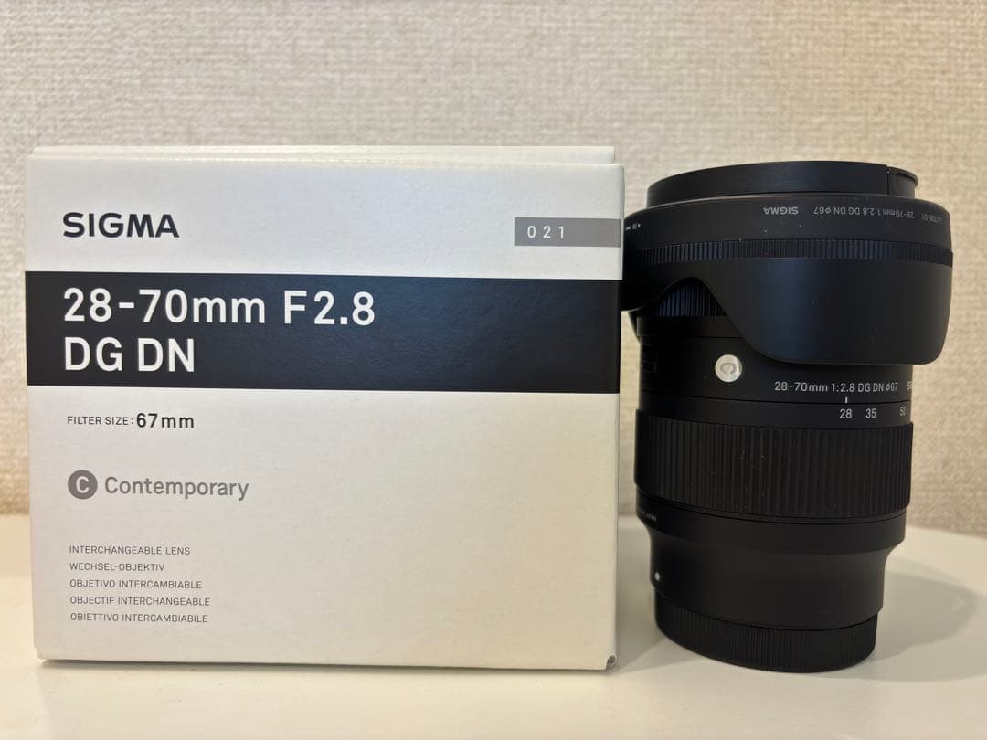 都【eマウント】 SIGMA 28-70mm F2.8 DG DN