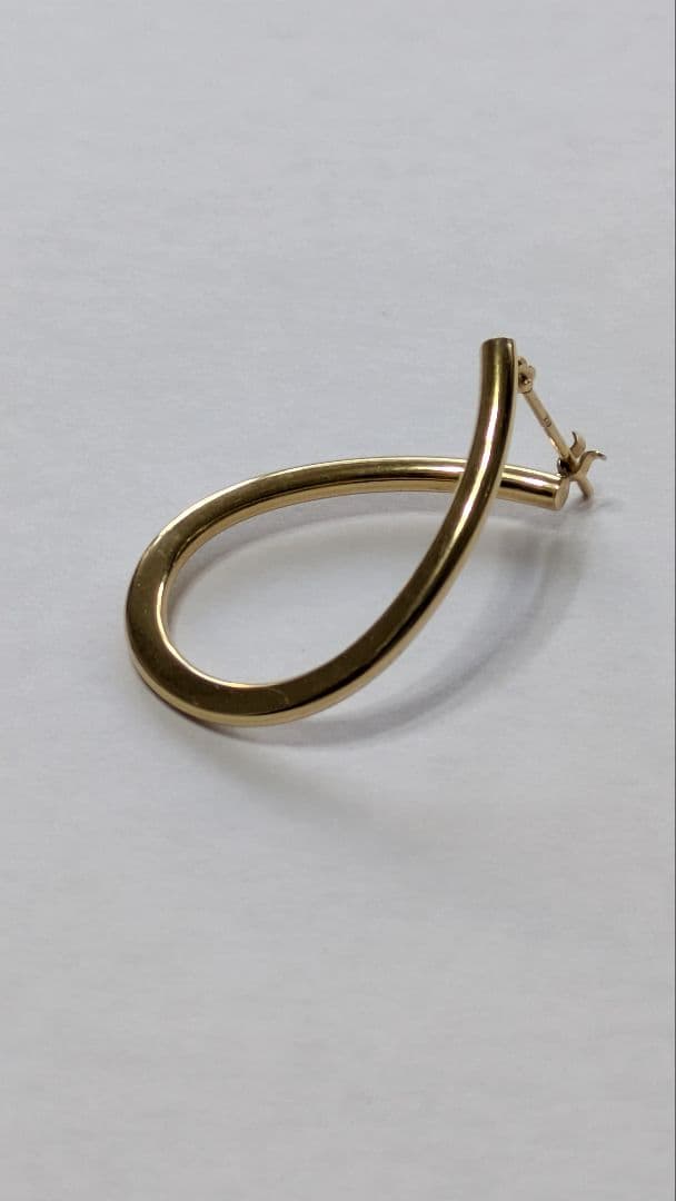 k18 ピアス※片耳　　フープピアス