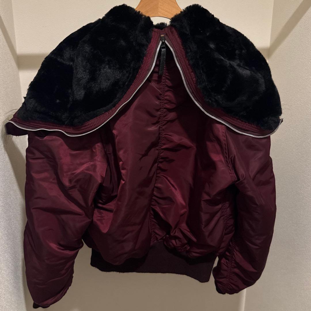 90's USA製 ALPHA INDUSTRIES N2B ボルドー