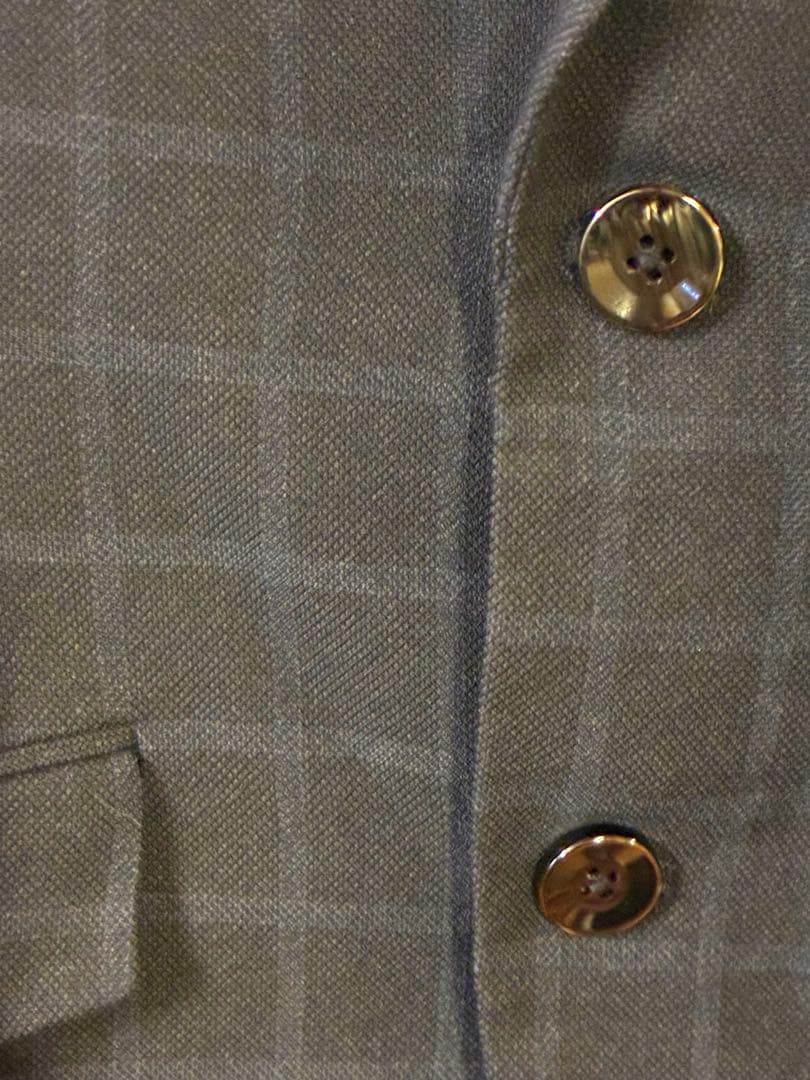 チェックhiromichi nakanoスーツセット 160 卒業式　男子　美品