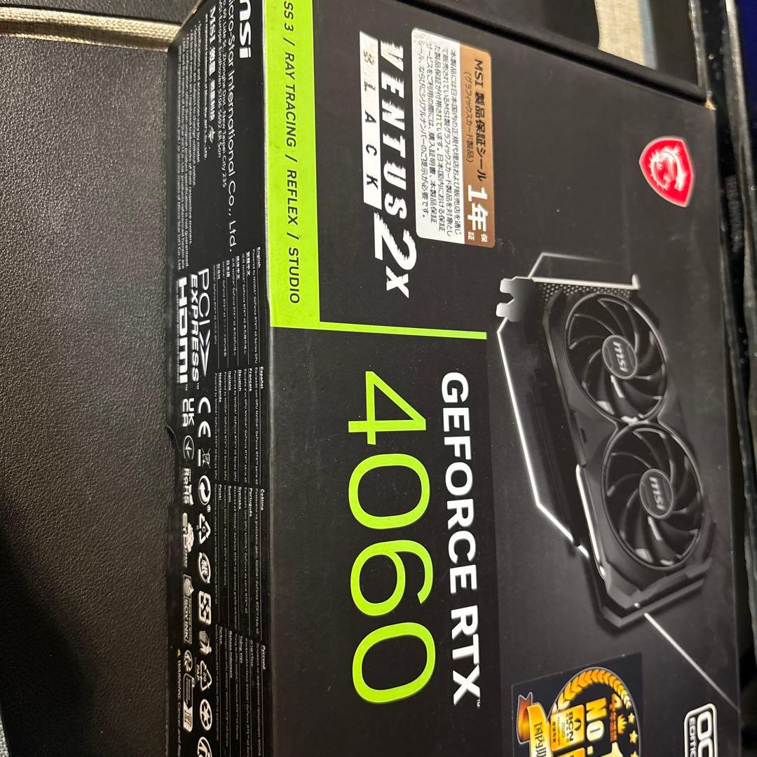 H*i様 MSI GeForce RTX 4060 VENTUS 2X BLAC