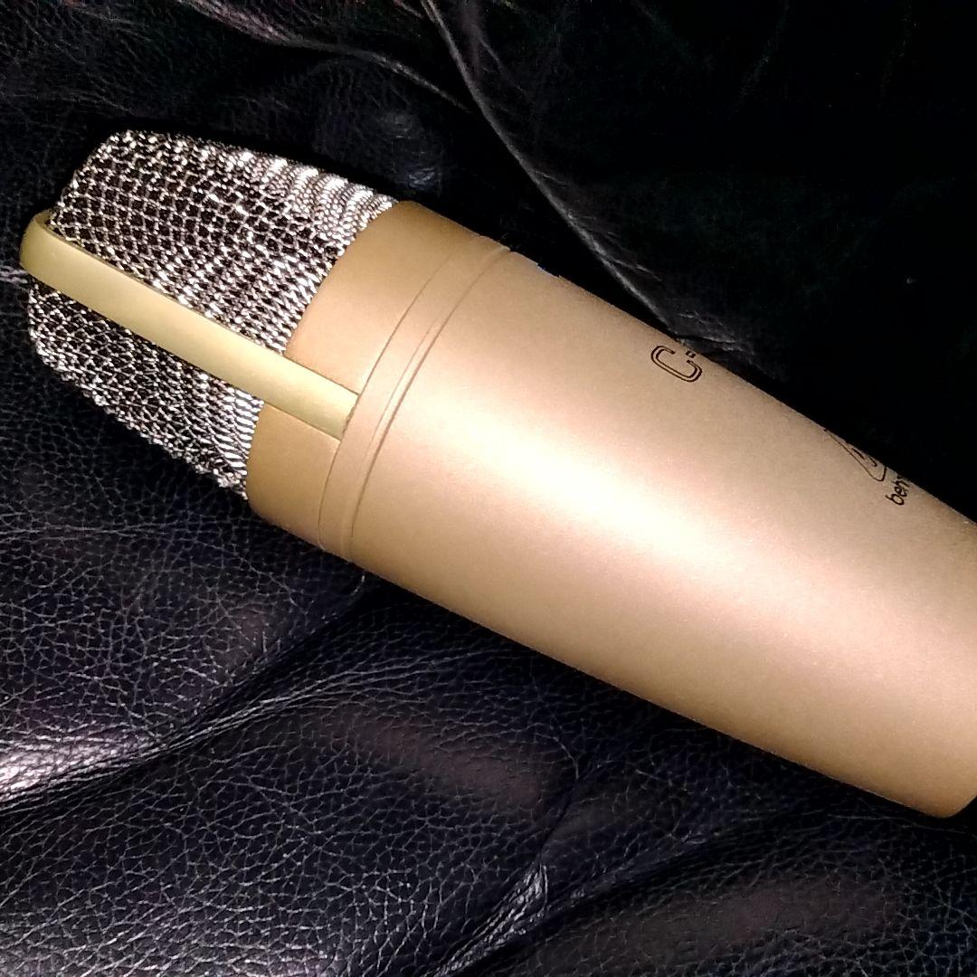 ベリンガー USBコンデンサーマイク ボーカル スタンドマウント付き C-1U