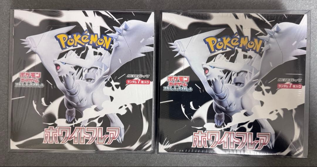 【シュリンク付き新品未開封】ポケモンカードゲーム ホワトフレア BOX ①
