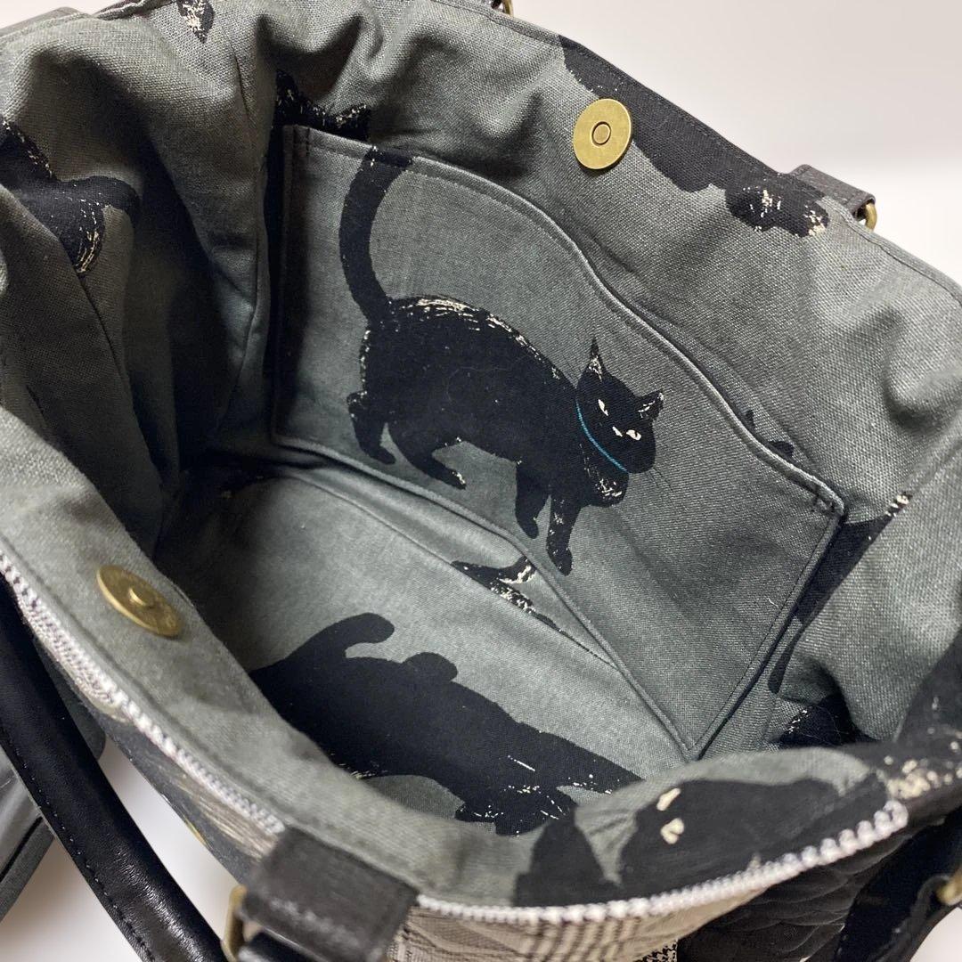 ☆*☆様 コヤンイサムチョン　ショルダートートバッグ　黒猫