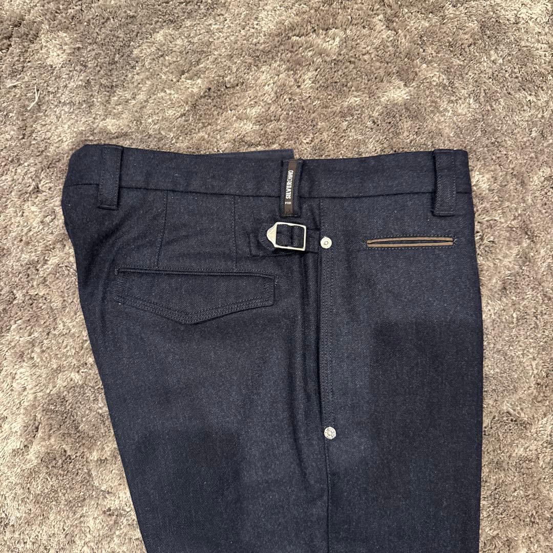極美品　PT01 ピーティーゼロウーノ　スラックス　ネイビー　46 M