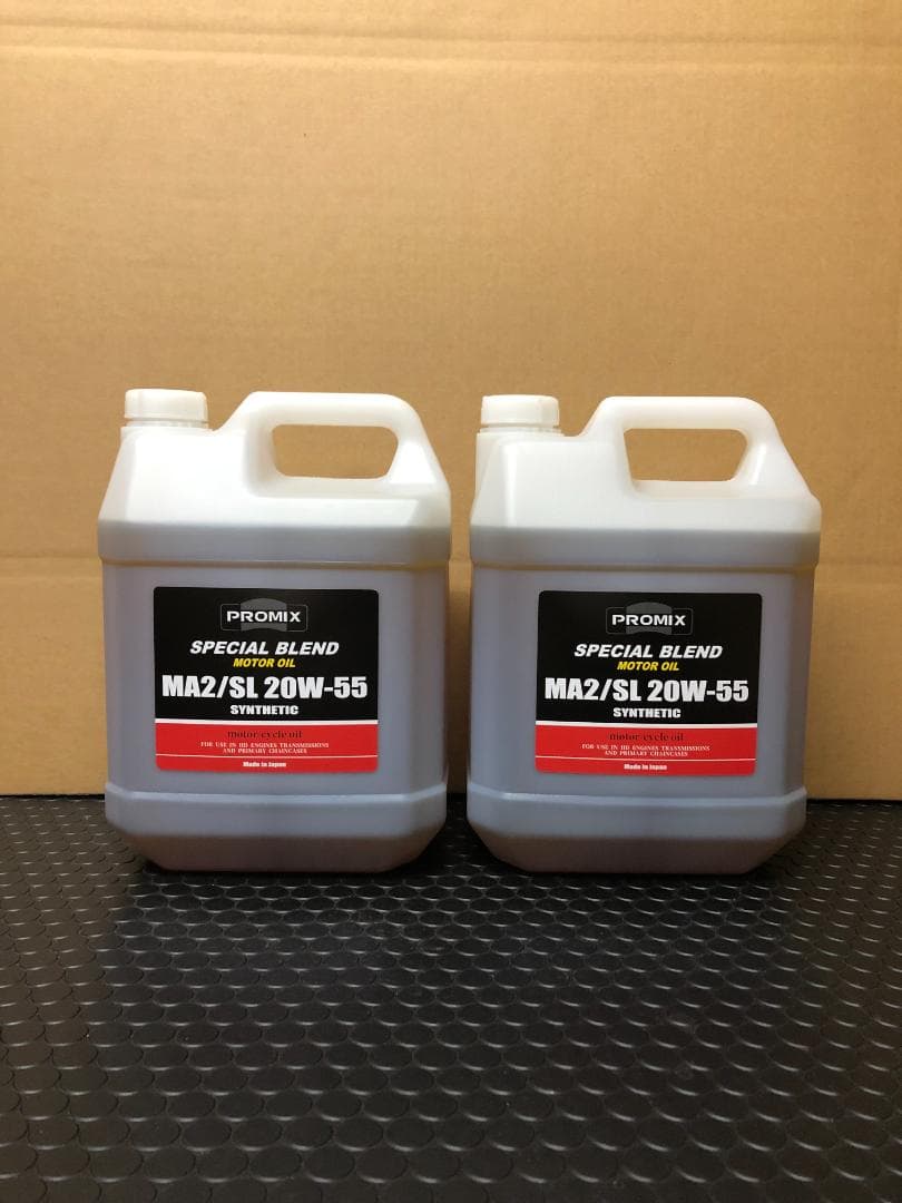 ハーレー専用オイル　20w-55（100％化学合成油）8L