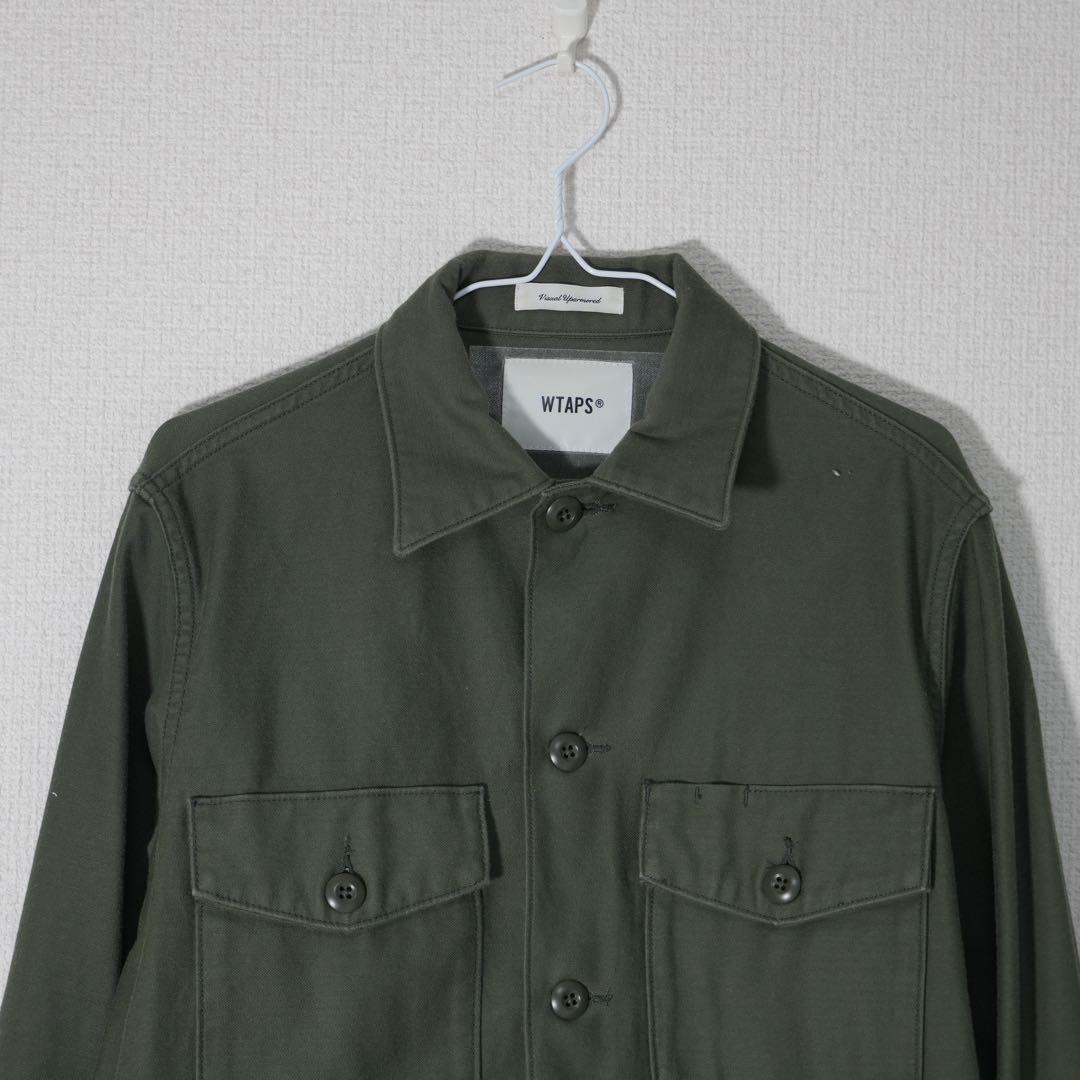 WTAPS セットアップ ミリタリーシャツジャケット パンツ オリーブ X02