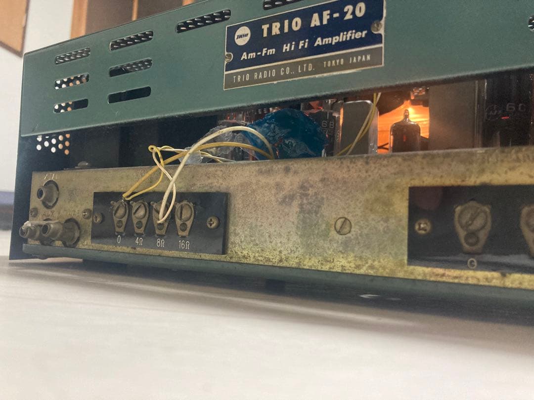 ジャンク品TRIO AF-20 AM-FM Hi Fi Amplifier