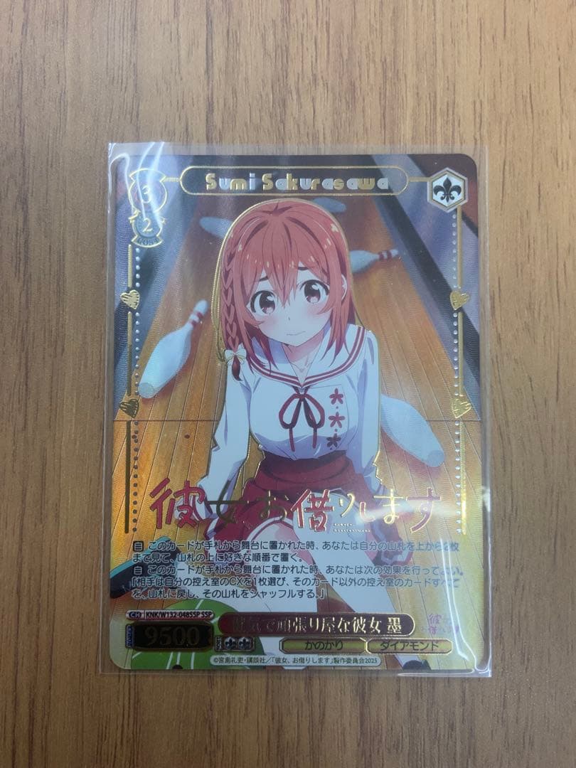 彼女、お借りします　健気で頑張り屋な彼女　墨　ssp かのかり　ヴァイス