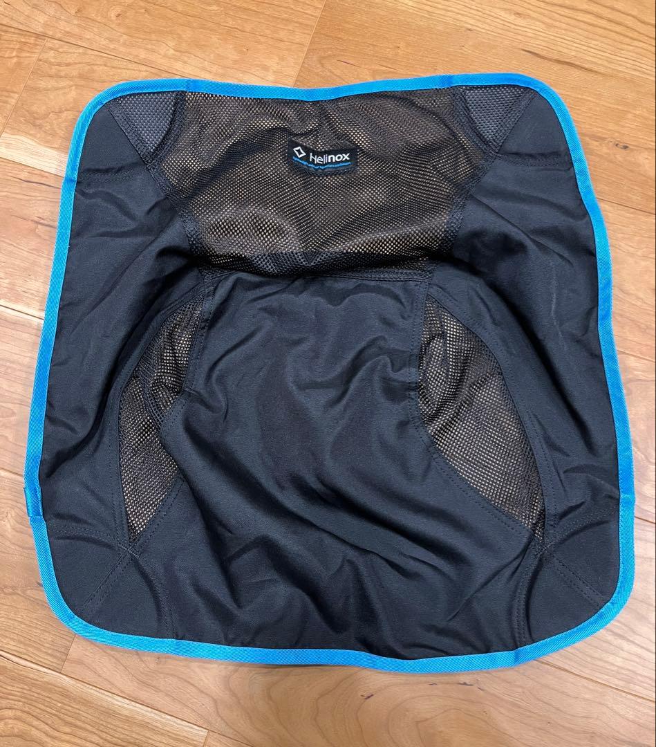 【美品】Helinox チェアワン アウトドアチェア ブラック/ブルー