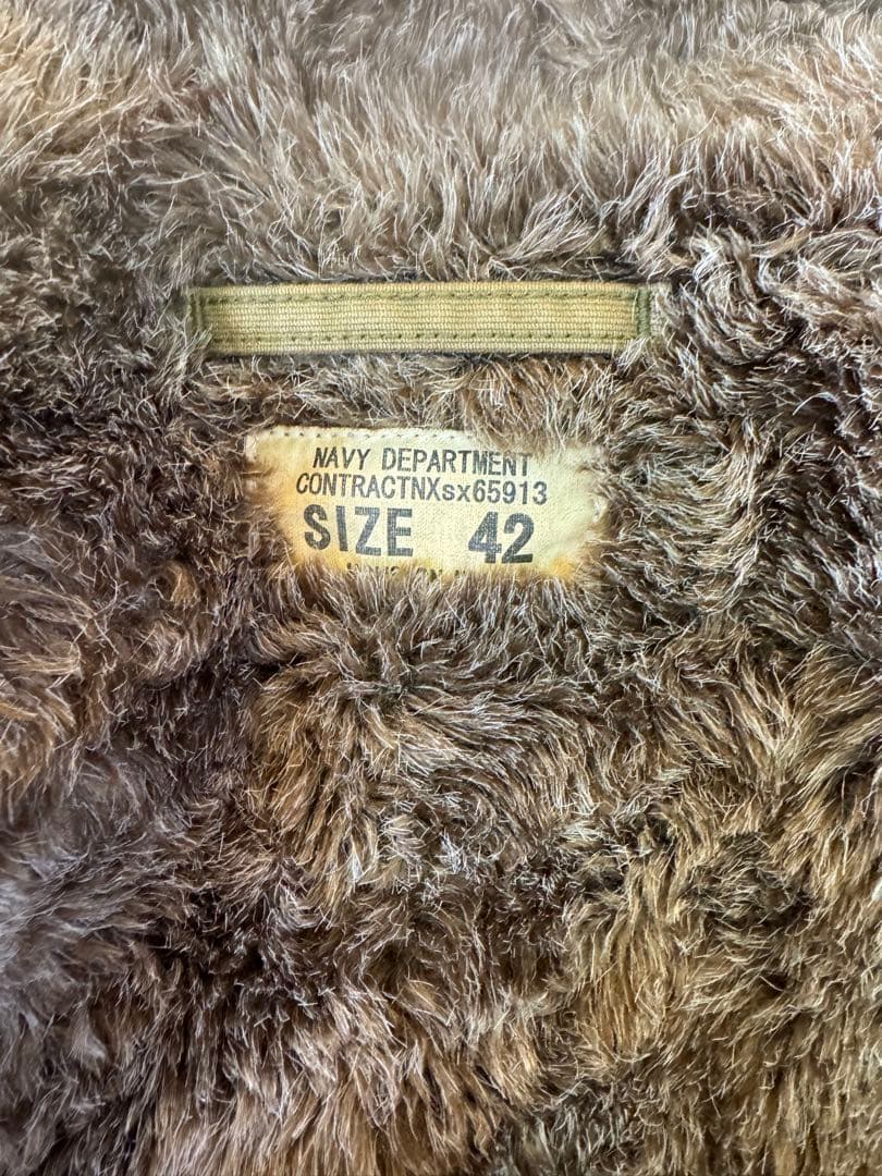 HOUSTON N-1 デッキジャケット　オーバーダイ　Size42