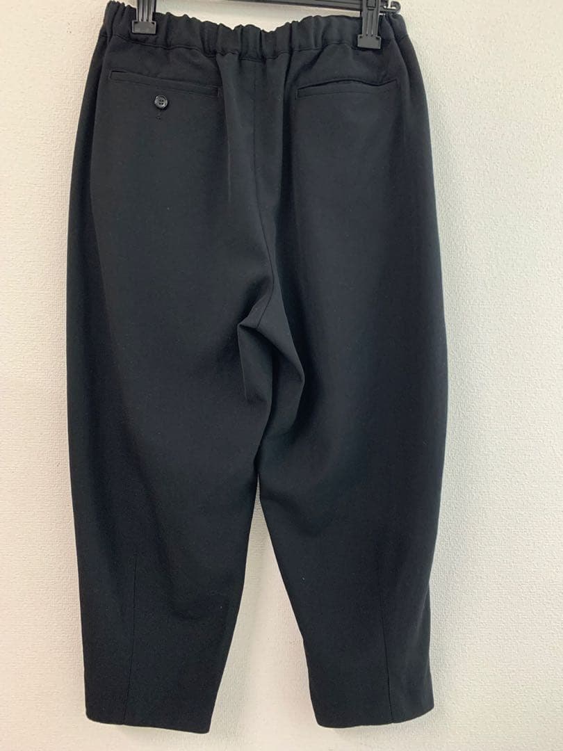 AD2023 コムコム COMME des GARCONS テーパードパンツ　黒