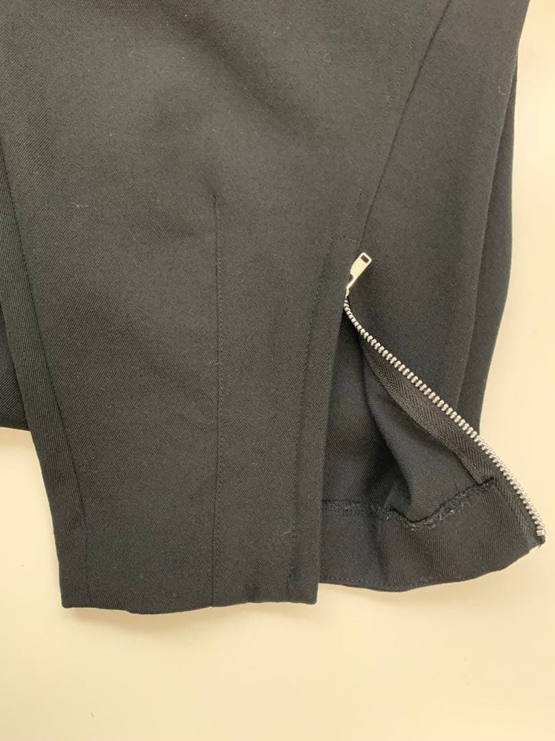 AD2023 コムコム COMME des GARCONS テーパードパンツ　黒