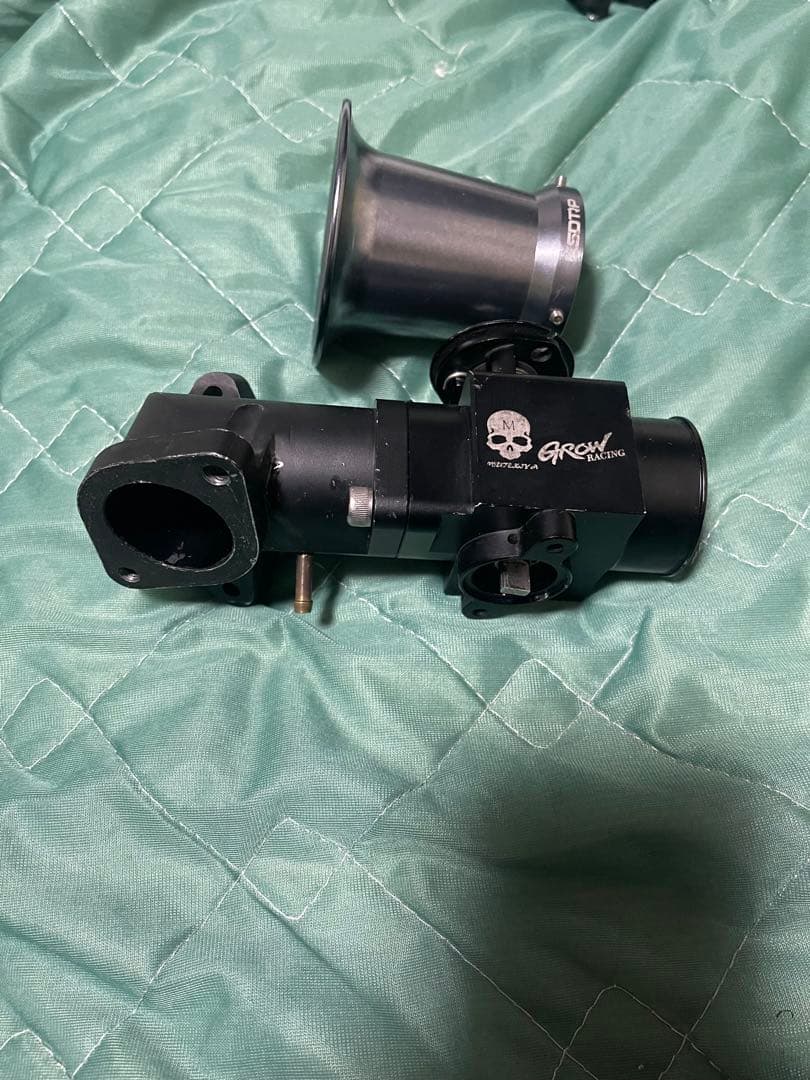 VGGROWビックスロットル ロングファンネル ステルスミラー3点セット